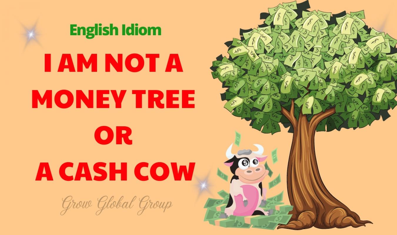 Thành Ngữ Tiếng Anh I Am Not A Money Tree Or A Cash Cow Nghĩa Là Gì?